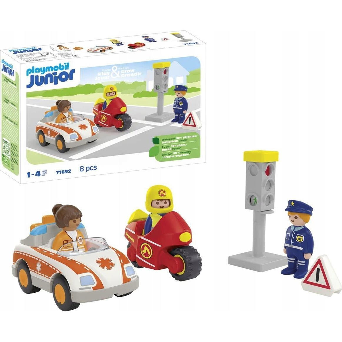 Playmobil 71692 Junior - Hétköznapi Hősök Építőjáték készlet (71692)