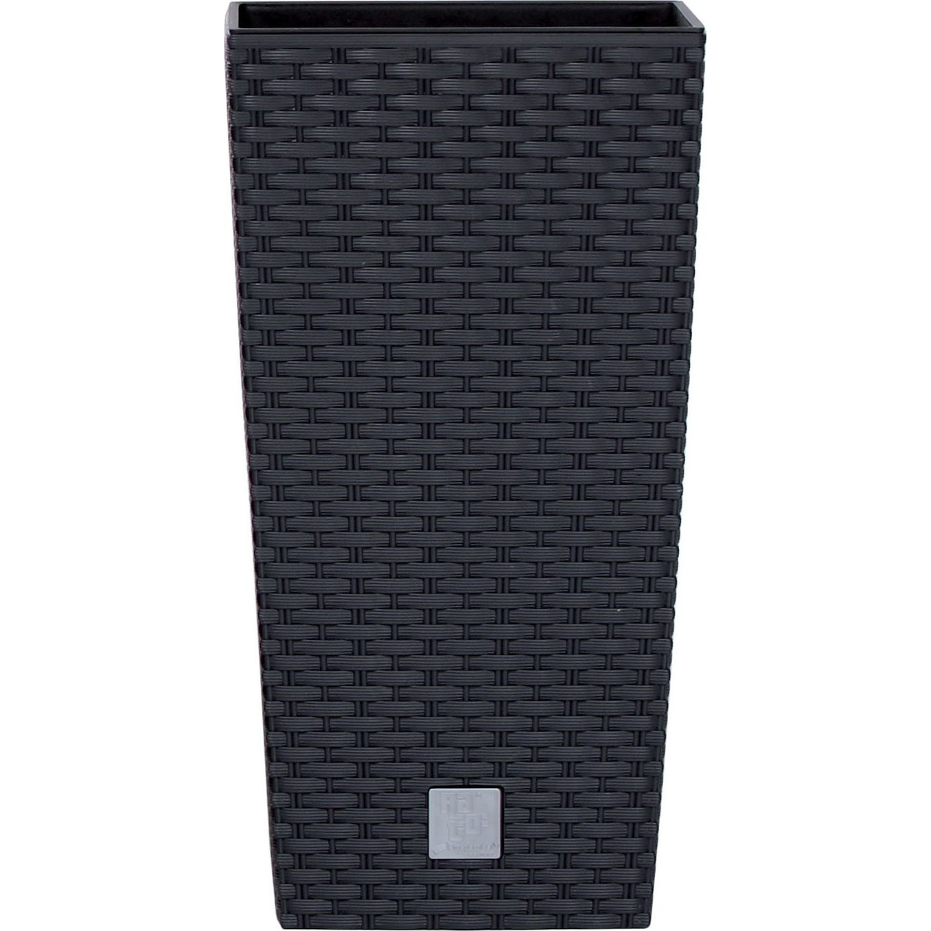 Prosperplast Rato Square kaspó antracit 26,5 x 26,5 x 50 cm (DRTS265-S433)