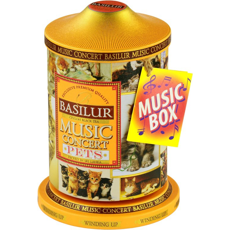 Basilur Music Concert Pets 100 g plech (4792252923973)