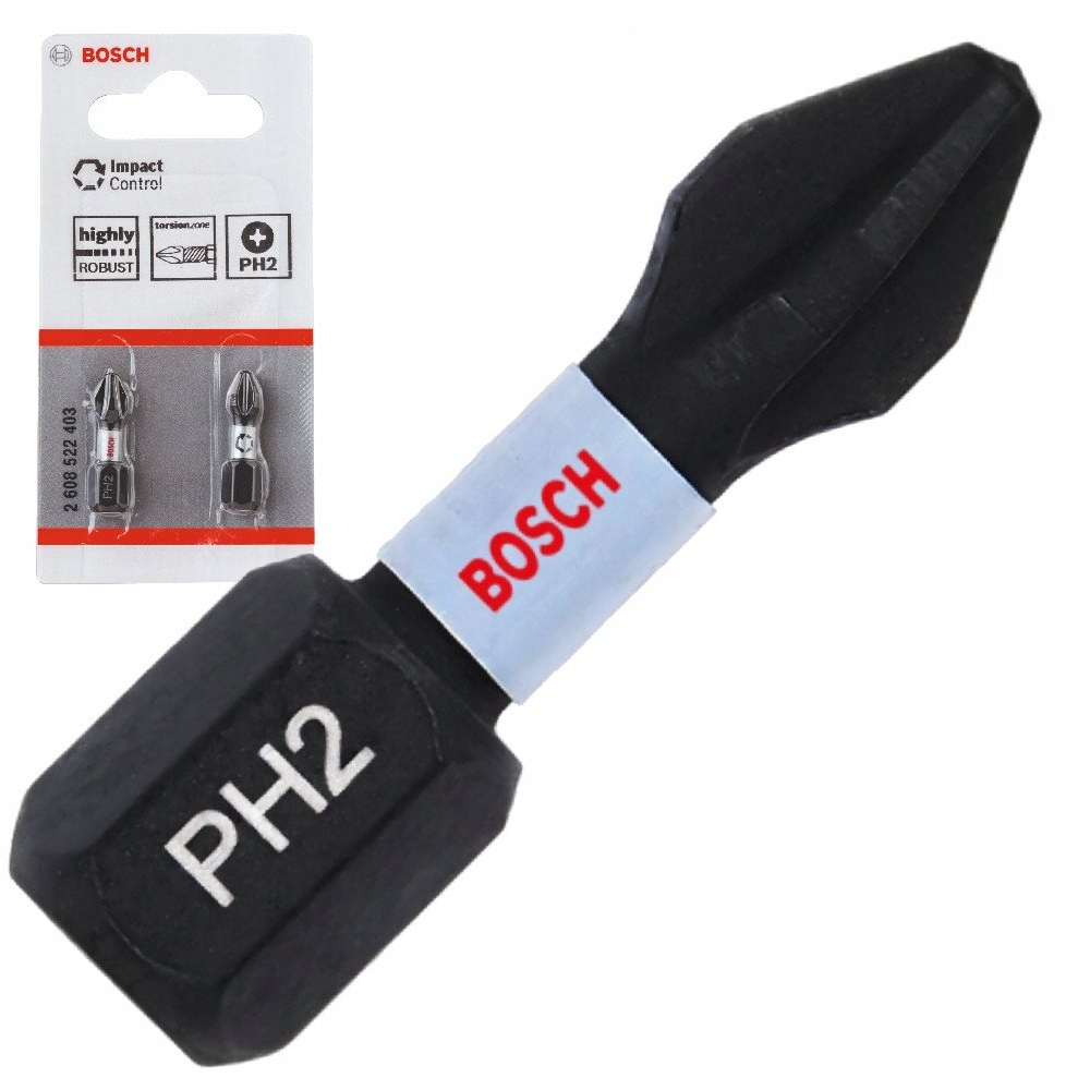 BOSCH 2608522403 Impact Control PH2 csavarbitek PH2, 25 mm (2608522403)