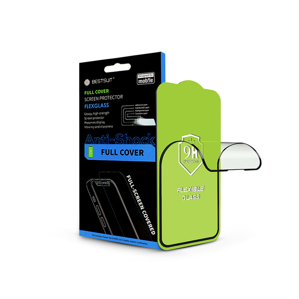 Folie protectie telefon, BestSuit, Sticla, Comaptibil cu Samsung Galaxy A54, Negru