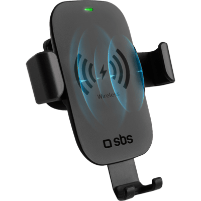 Autós mobiltelefon tartó indukciós töltés funkcióval, 55 -90 mm, sbs TESUPGRAVWIRLITE10W