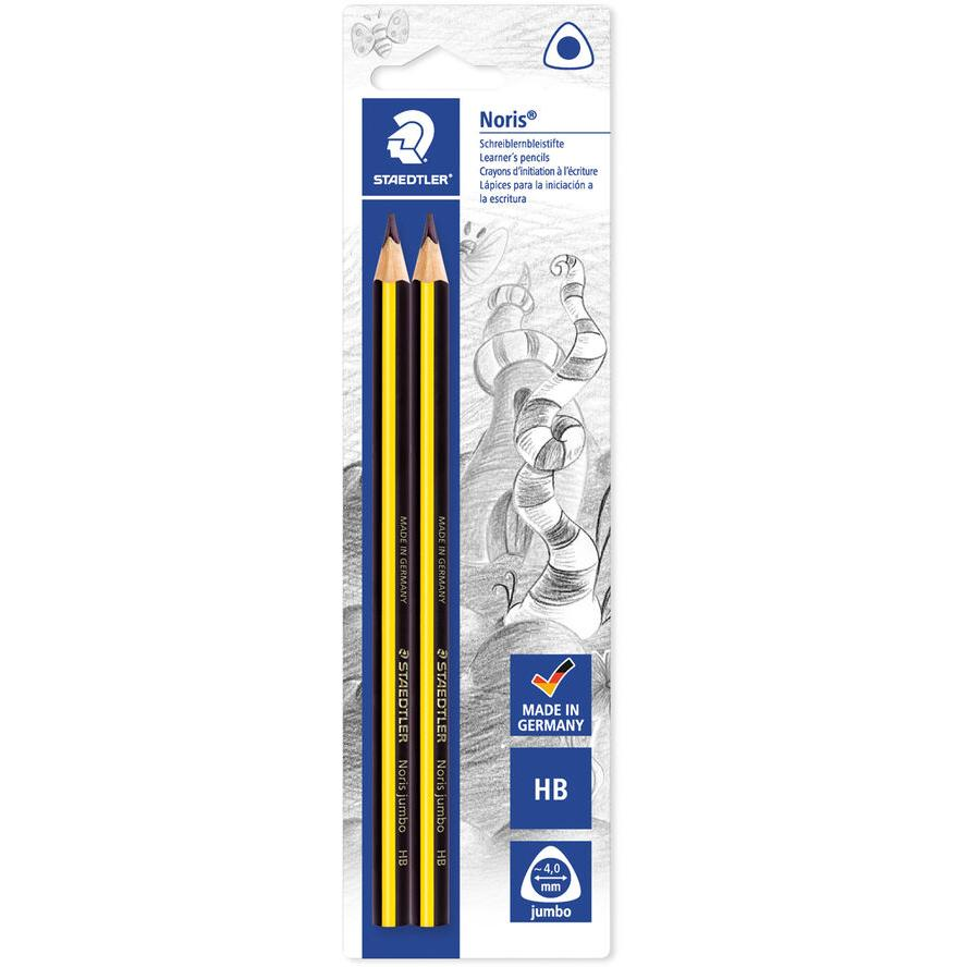 STAEDTLER Bleistift NC jumbo 2 ST Blisterkarte (119 BK2 DA)