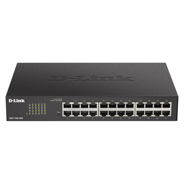 D-Link DGS-1100-24V2 10/100/1000Mbps 24 portos smart switch