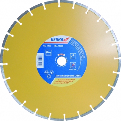 Dedra Gyémánt Vágótárcsa 115 mm Vasbetonhoz, Betonhoz, Gránithoz