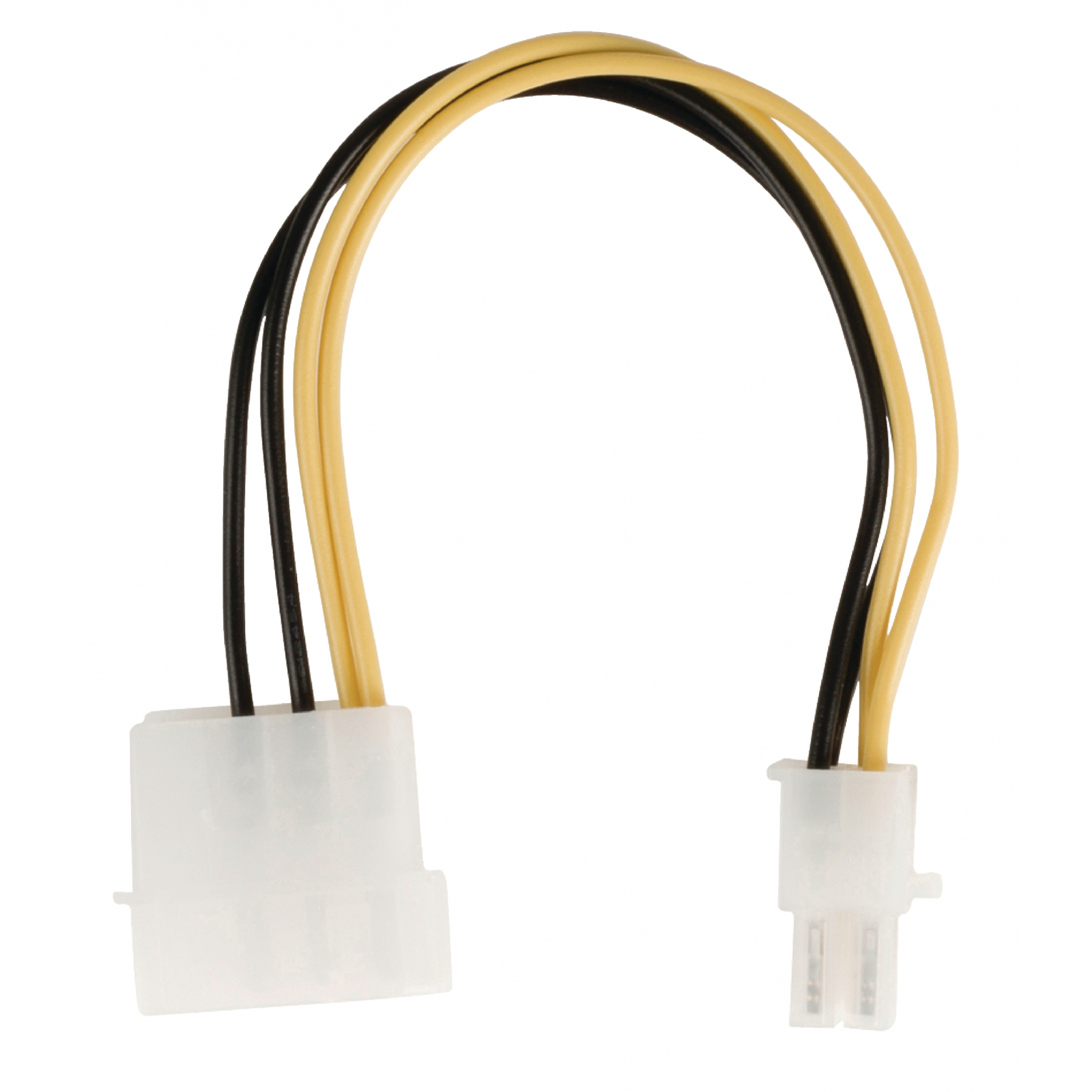 Valueline VLCP74340V015 P4 apa - Molex anya tápkábel 15 cm (VLCP74340V015)