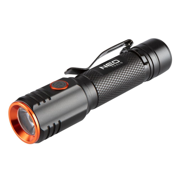 Neo Tools 99-067 Zseblámpa tölthető USB-C, 2000lm CHN LED