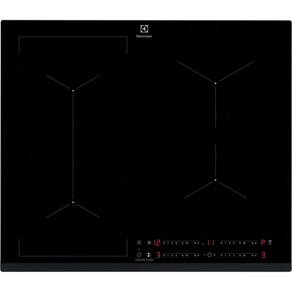 Electrolux CIL63443 Fekete Beépített 60 cm Zónás indukciós főzőlap 4 zóna