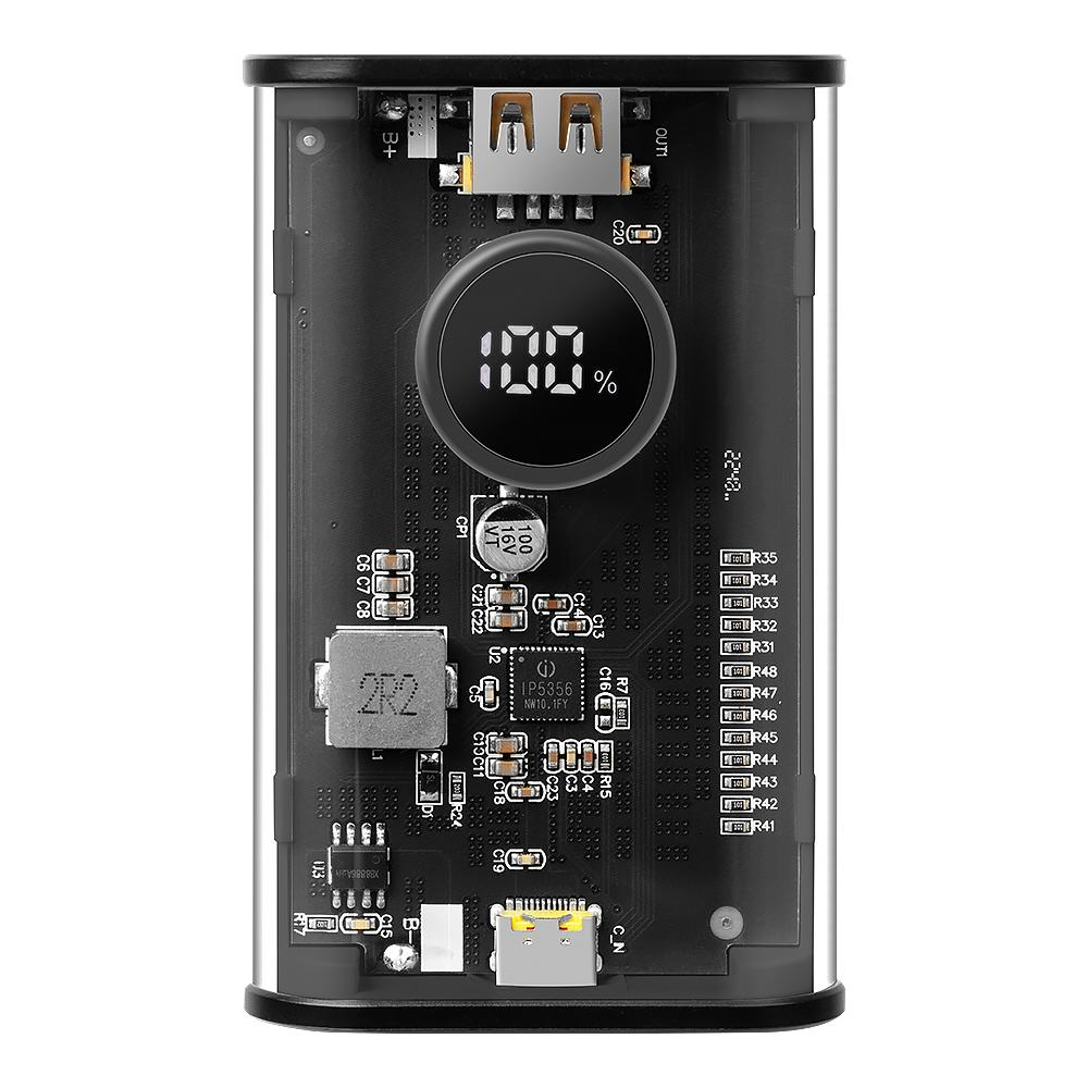 Tactical C4 Explosive Power Bank 9600mAh - Fekete (57983113354)