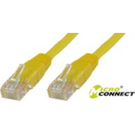 Microconnect B-UTP503Y netwerkkabel Geel 3 m Cat5e U/UTP (UTP) Rond