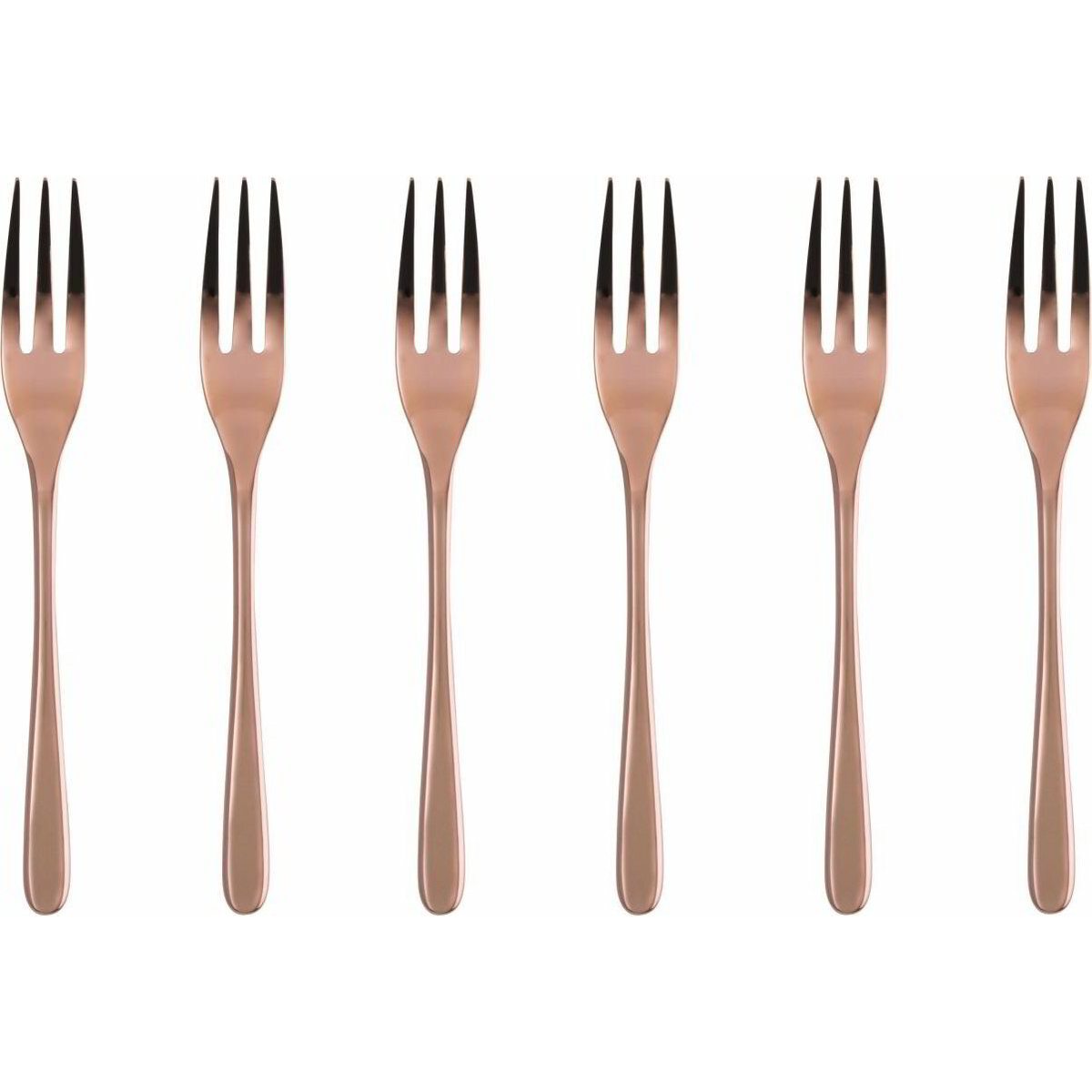 Sambonet Taste PVD Desszert villa készlet - Réz (6 darabos) (52553CA5)