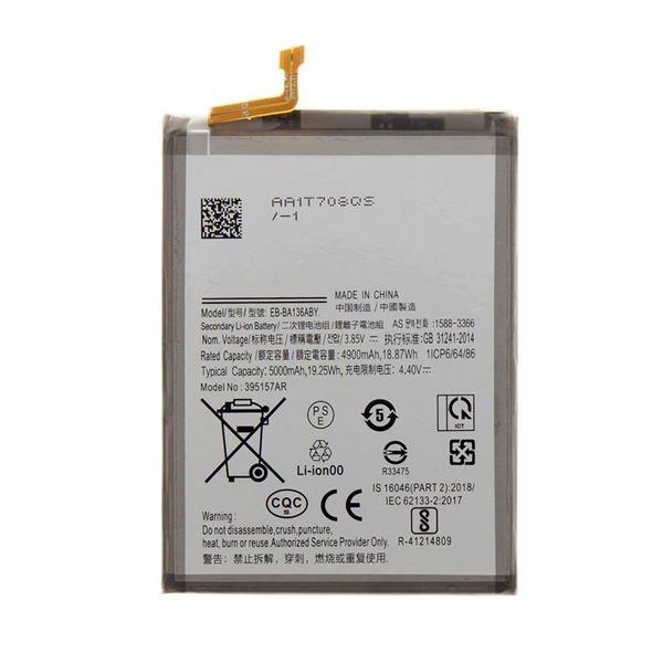 gigapack Akku 5000mAh LI-ION (EB-BA136ABY kompatibilis) Samsung Galaxy A04s (SM-A047F) / Galaxy A13 5G (SM-A136) " csomagolás" (GP-143126)