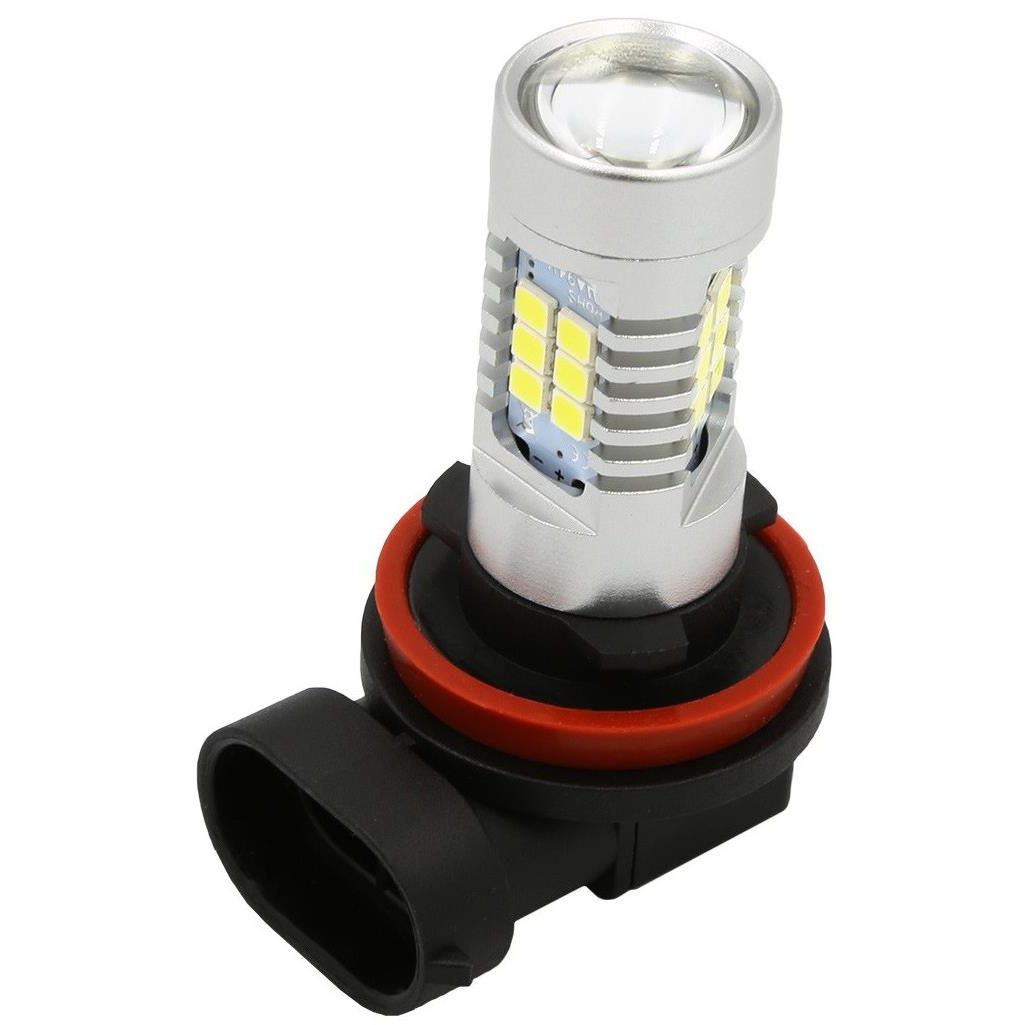 SEFIS LED ködlámpa 5W fehér H8, H9, H11, 21SMD (2907-MS-H891121SMD)