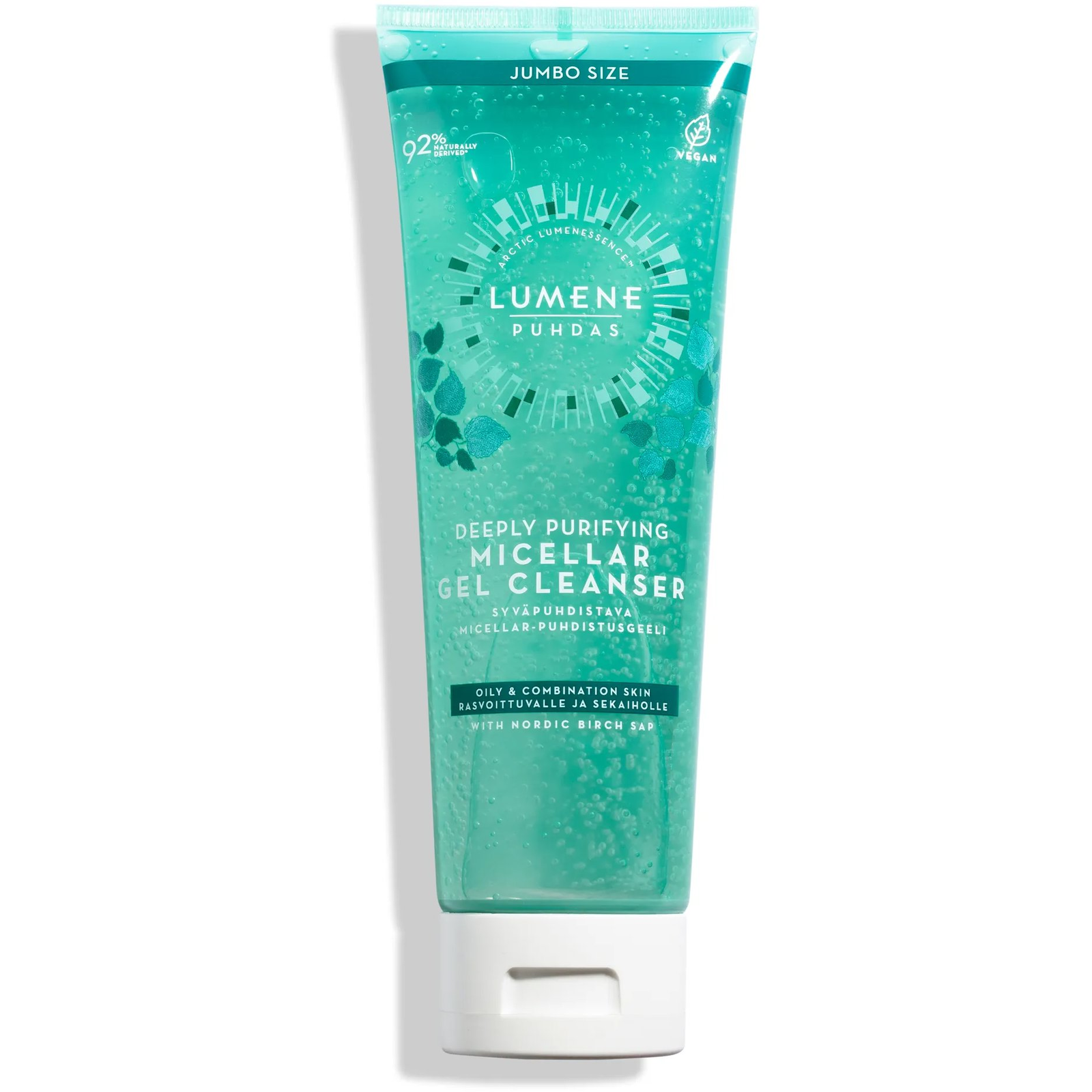 LUMENE Basic Cleansing Puhdas Deeply Purifying Micellar Gel Cleanser 250 ml (6412600843316)