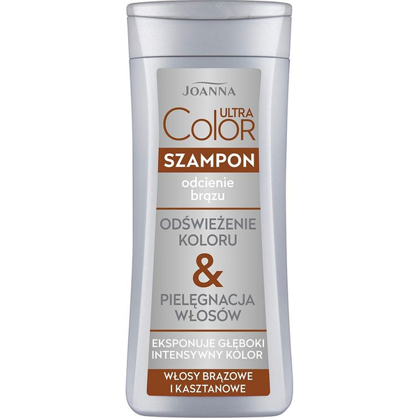 Joanna Ultra Color System Szampon do włosów brązowych i kasztanowych 200 ml