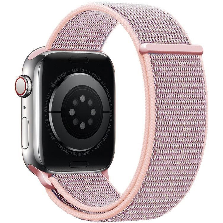 Eternico Airy Apple Watch 42mm / 44mm / 45mm - Elephant Gray and Gold edge (AET-AWAY-ElGrG-42)