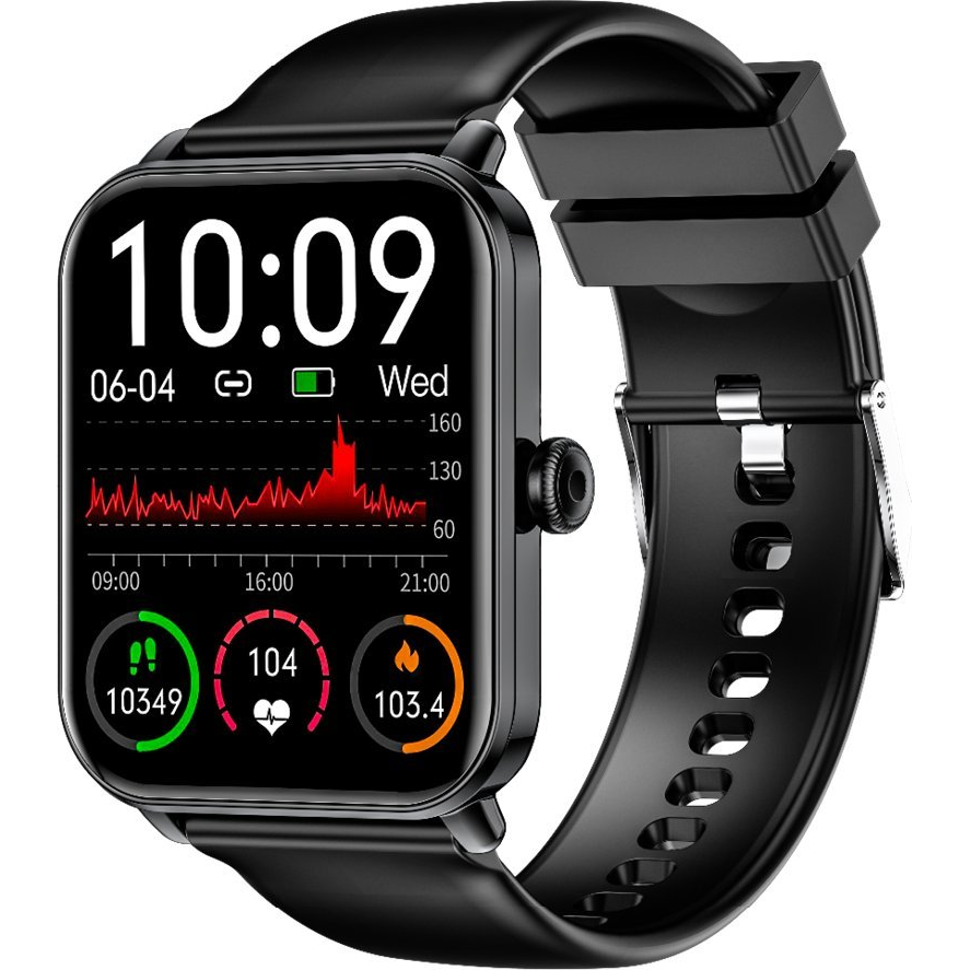 Beafon Smartwatch 102 Okosóra 1.83" Fekete (102_EU001B)