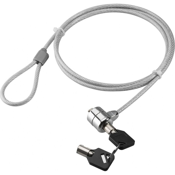 Techly IQ-LOK-08-KT kabelslot Zilver 1,5 m