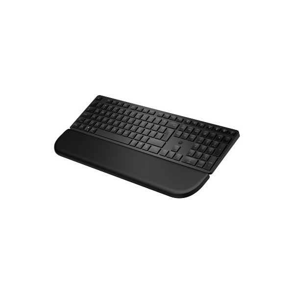 HP Multi-Device Dual-Mode Keyboard with Palm Rest 585K tastiera Nero