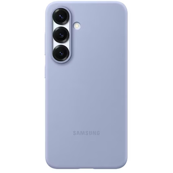Samsung Galaxy S25 FE silicone back cover light blue