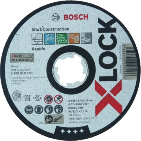 Bosch X-LOCK MULTI CONSTRUCTION Disco per tagliare