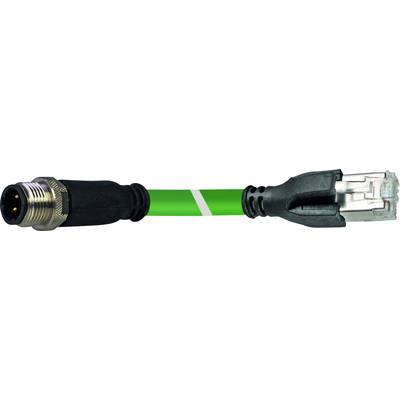 Helukabel 806521 Érzékelő-/működtető csatlakozóvezeték M12 Dugó, egyenes 5.00 m 1 db (806521)
