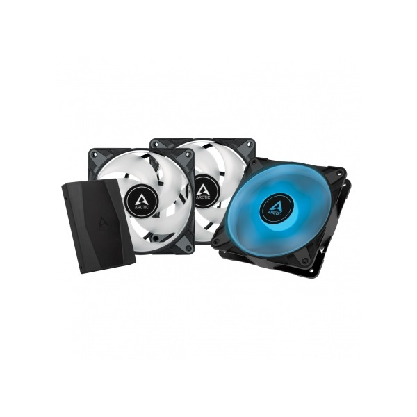 ARCTIC F12 PWM PST Computerkabinet Ventilator 12 cm Sort 5 stk