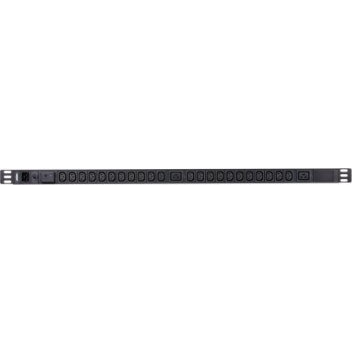 ATEN PE0224SG strømforsyningsenhed (PDU) 24 AC stikkontakt(er) 0U Sort