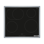 Bosch Serie 4 PIF64RBB5E főzőlap Fekete Beépített 60 cm Zónás indukciós főzőlap 4 zóna