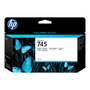 HP 745 130-ml DesignJet Photo Black Ink Cartridge глава и патрон за мастиленоструен принтер 1 броя Оригинал Стандартен добив Фото черно