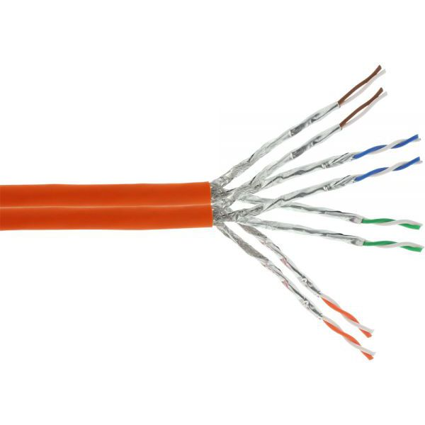 InLine 77100I cavo di rete Arancione Cat7a S/FTP (S-STP)