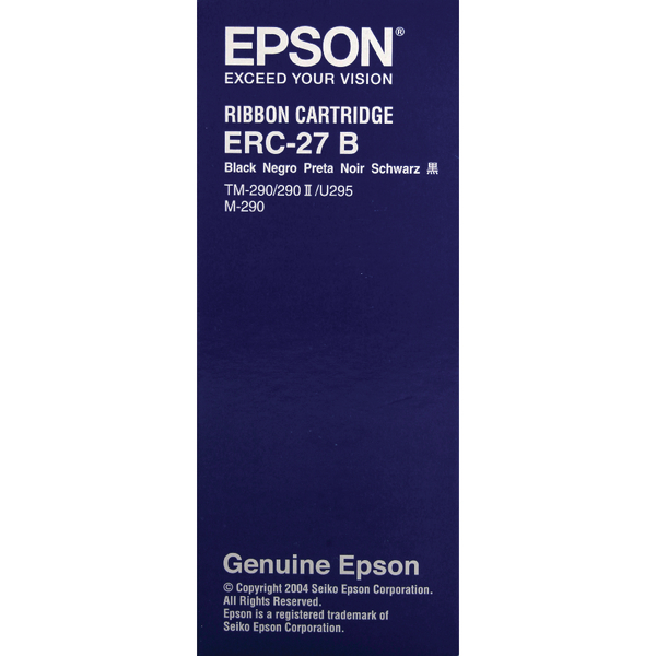 Epson ERC-27 (ERC27B) Szalagkazetta - Fekete (C43S015366)