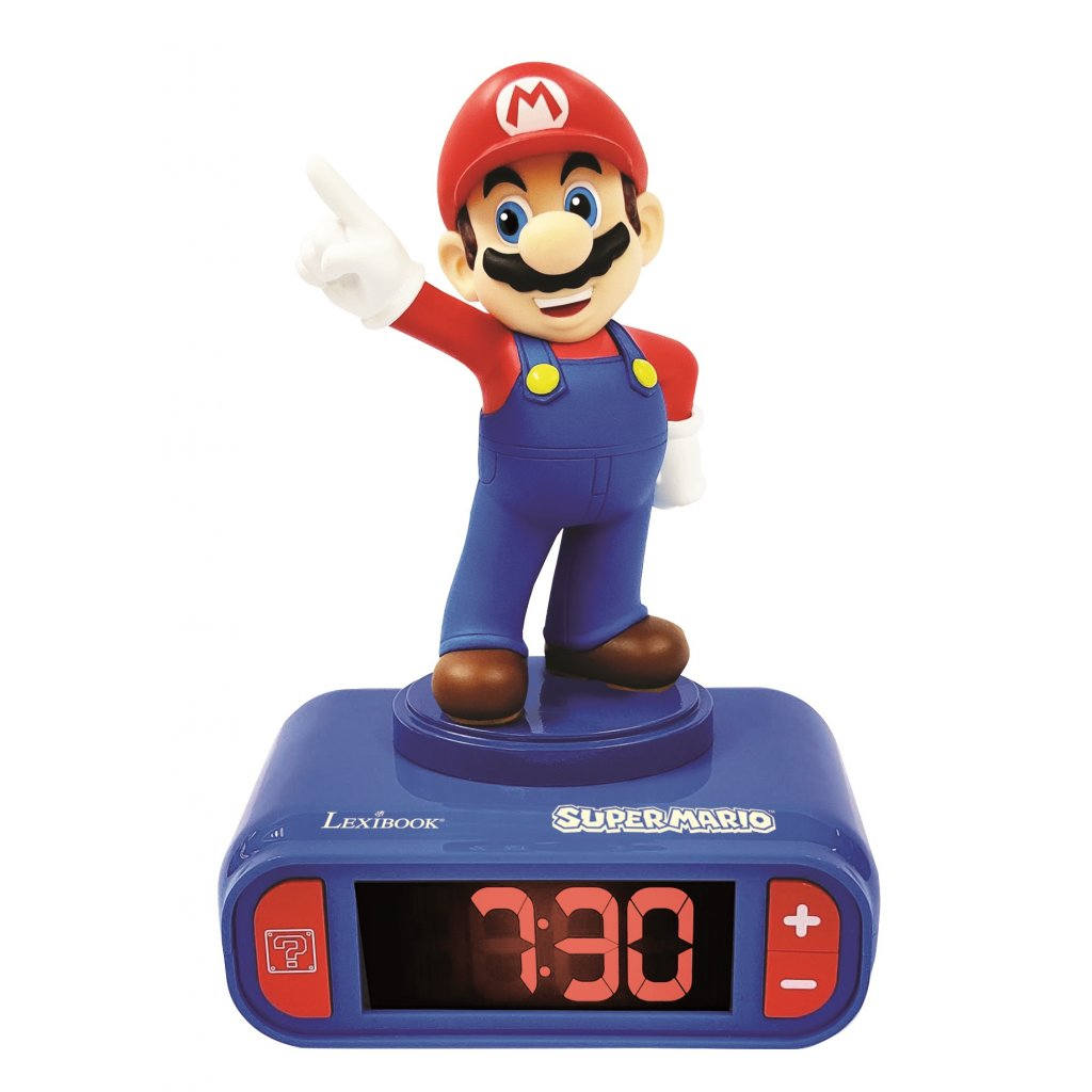 Lexibook: Super Mario ébresztő óra (RL800NI)