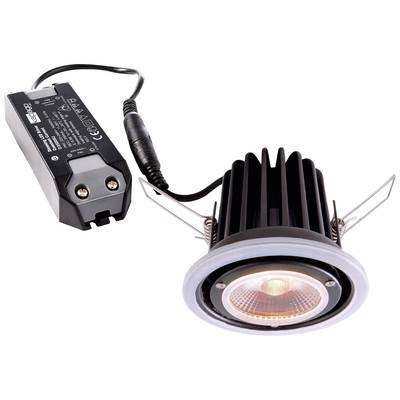 Deko Light 565192 COB LED-es beépíthető lámpa EEK: G (A - G) Fixen beépített LED-es 9 W Jelzőfehér (RAL 9003) (565192)