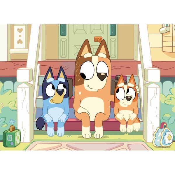Bluey kutya - 2az 1-ben 24 db-os puzzle (FRTX-LIS99559)