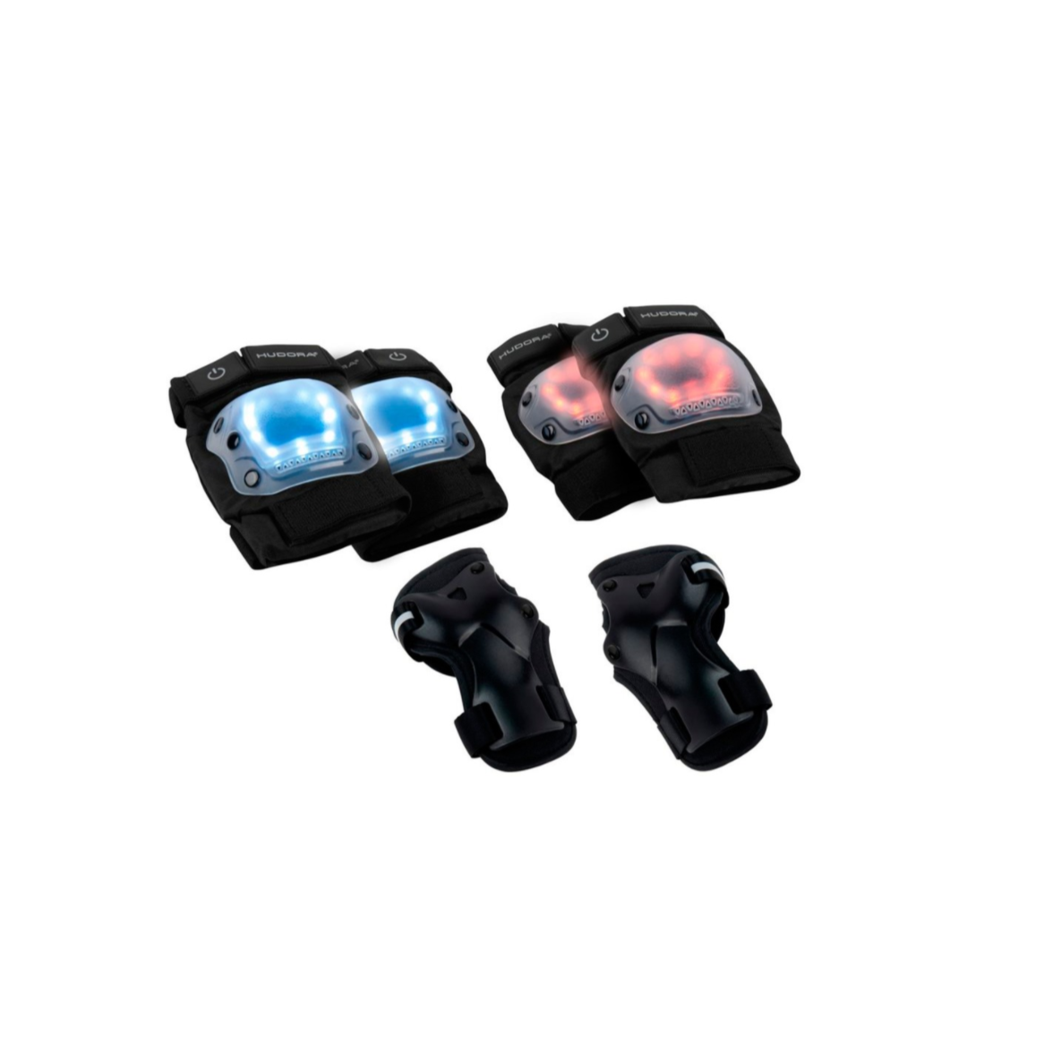 Hudora LED Védőfelszerelés szett - M méret (83011/00)