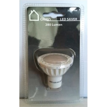  GRIPO GRIPO LED-spot GU10 4W 280Lm 120dg 30000h
