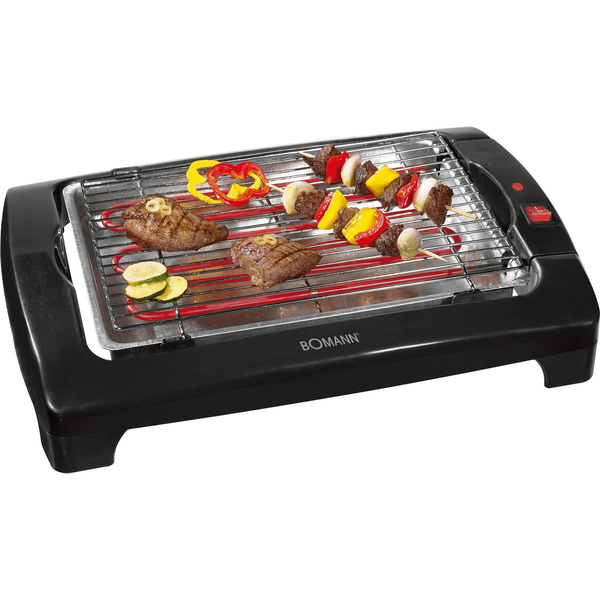GRILL SÜTŐ ELEKTROMOS Bomann BQ1240 asztali elekromos grillező
