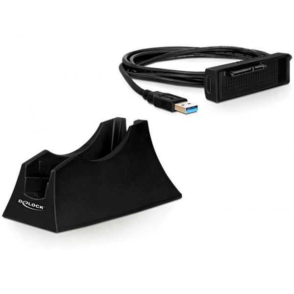Delock DL61858 dokkoló állomás SATA HDD -> USB 3.0 (DL61858)