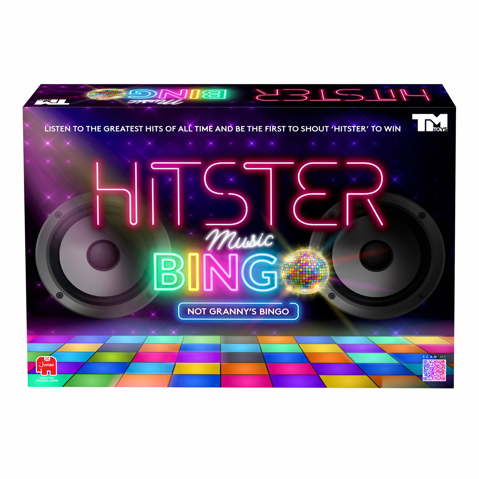 TM Toys HITSTER Bingo zenei társasjáték 2-10 játékosnak (5908273001302)