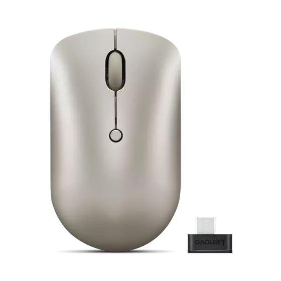 Lenovo 540 Compact vezeték nélküli egér USB-C homokszínű