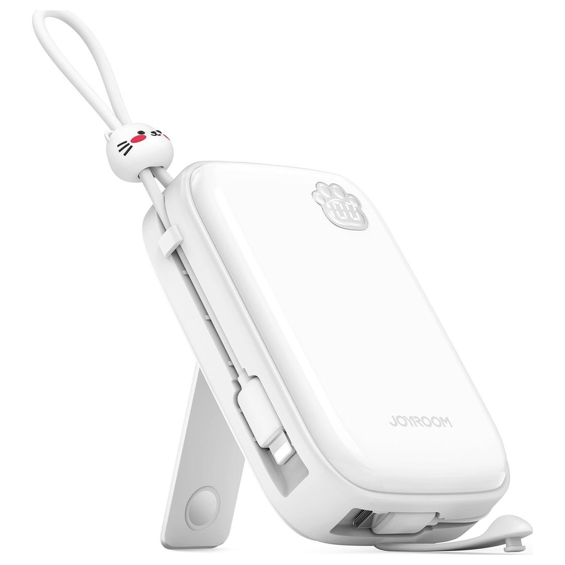 Joyroom JR-L008 Plus Cutie Series Power Bank 20000mAh - Fehér (155528)