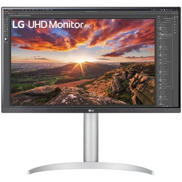 LG 27UP85NP-W компютърен монитор 68,6 см (27") 3840 x 2160 пиксела 4K Ultra HD LED Бяла