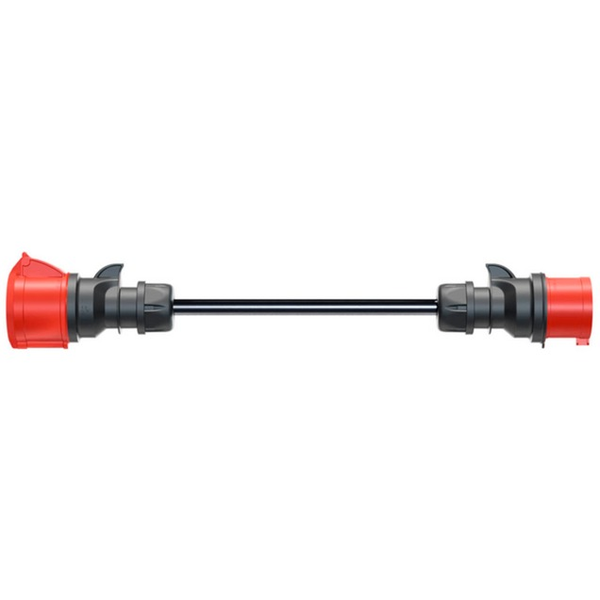 go-e adapter Gemini flex 22 kW-hoz, CEE piros háromfázisú áram 32A > CEE piros 16A (fekete, 30cm) (CH-04-03)