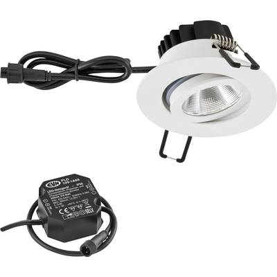 EVN PC650N60102 EVN Lichttechnik LED-es beépíthető lámpa LED Fixen beépített LED-es 6 W Fehér (PC650N60102)