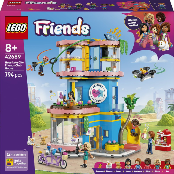 LEGO FRIENDS HEARTLAKE CITY FRIENDS CLUB 42689