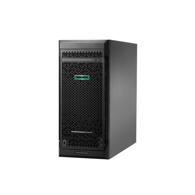 HPE ProLiant ML350 Gen10 Torony Szerver (Intel Xeon-S 4210R 2,4GHz / 16GB / No SSD / 800W) (P59548-421)