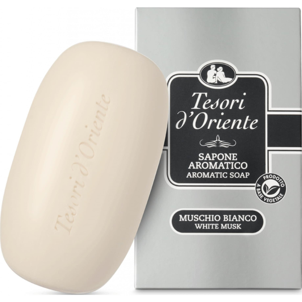 TESORI D'ORIENTE     SAPONETTA 125 GR.         MUSCHIO BIANC