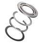 Suport universal pentru telefon Baseus Halo Metal Ring, Magnetic, Silver