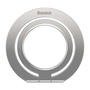 Suport universal pentru telefon Baseus Halo Metal Ring, Magnetic, Silver